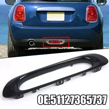 Задний бампер противотуманная фара рамка фары молдинг крышка отделка задний фонарь отделка крышка совместима с чёрный