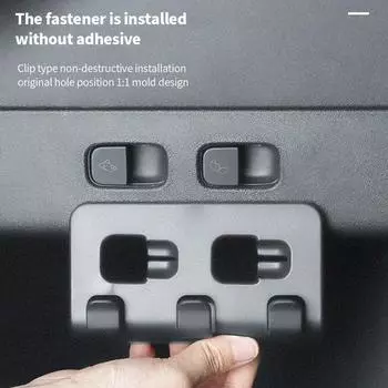 Задний держатель для хранения крючков для багажника Tesla Model Y 3 2024 для сумок, бутылок с водой, крючок для сумки с продуктами, вешалка для салона, аксессуары