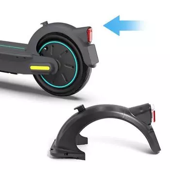 Задний для электрического скутера Ninebot Max G30 G30D водоотражатель задний фонарь колесо брызговик аксессуары as the picture