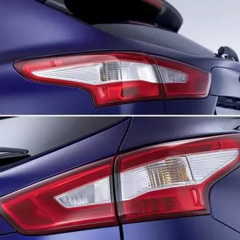 Задний фонарь автомобиля, стоп-сигнал для Nissan Qashqai 2014-2016, версия ЕС 26555-4EA5A, 26550-4EA5B, 26555-4EA0A, 26550-4EA0A