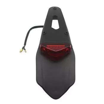 Задний фонарь для мотоцикла Модифицированный светодиодный задний фонарь на крыло мотоцикла Светодиодный задний фонарь на тормозной фонарь Сигналы поворота Ходовые огни