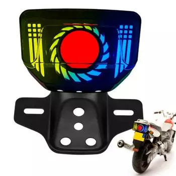 Задний фонарь для мотоцикла, сигнал поворота, задний фонарь для горного велосипеда, сигнальные огни, лампочки, светодиодные задние фонари для мотоцикла, универсальные