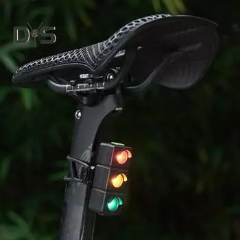 Задний фонарь для велосипеда, 3 цвета, светодиодный, водонепроницаемый, Type-C, перезаряжаемый, для горного велосипеда, шоссейный, задний, легкий, для ночной езды, для велосипеда, предупреждающая лампа чёрный