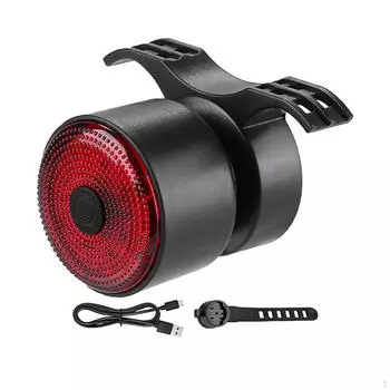 Задний фонарь для велосипеда для ночного использования с двойными кронштейнами. Простая установка деталей. Велоспорт. Normal