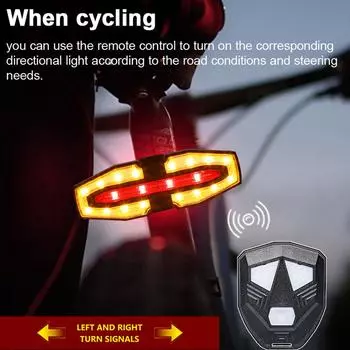 Задний фонарь для велосипеда Компактный размер Ночной велосипедный фонарь Двухцветный задний фонарь для велосипеда Непромокаемый задний фонарь для велосипеда серебряный