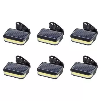 - Задний фонарь для велосипеда на солнечных батареях, зарядка через USB, водонепроницаемая лампа, аксессуар для безопасности при езде