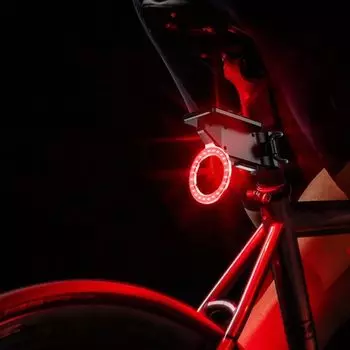 Задний фонарь для велосипеда, перезаряжаемый светодиодный задний фонарь для велосипеда для ночной езды, яркий задний фонарь в форме сердца, милые аксессуары для велосипеда,