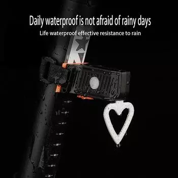 Задний фонарь для велосипеда Photon Drop Предупреждающая лампа Водонепроницаемый перезаряжаемый светодиодный задний фонарь для велосипеда MTB шоссейный велосипедный фонарь Photondrop 7