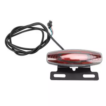 Задний фонарь светодиодный яркий задний велосипедный фонарик водонепроницаемый стоп-сигнал F