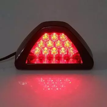 Задний фонарь Треугольный дизайн Супер яркий аксессуар Красный стоп-сигнал заднего хода для автомобиля