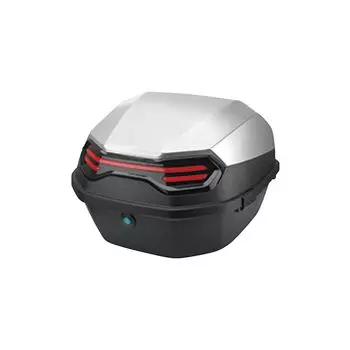 Задний кофр для мотоцикла Lieven Top Case 40L Водонепроницаемый Пылезащитный Серебристый/Легкий