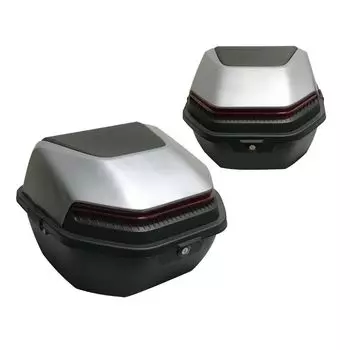 Задний кофр для мотоцикла Robox Top Case 34L Grey
