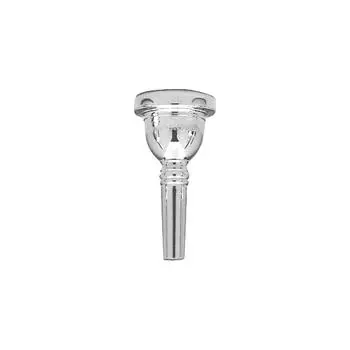 Задний мундштук для тромбона 6 с посеребренной отделкой, маленький 1/2AM (для трубки)