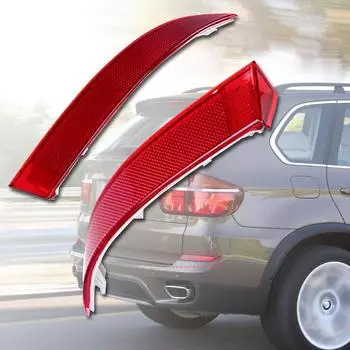 Задний отражатель, стоп-сигнал, линза отражателя заднего бампера OEM 63147240997 63147240998 Совместимо с X5 E70 LCI 2010 2011 2012 2013 CHINA