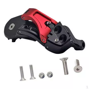 Задний переключатель для велосипеда, 5/6/7 скоростей, подвесное крепление для складного велосипеда Black