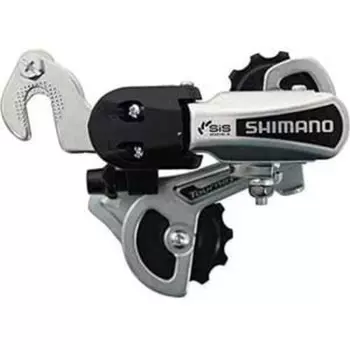 Задний переключатель SHIMANO (MTB) RD-TY21-MB 6S датчик: Тип положительного когтя SS (Совместим с: 14-28T Общая грузоподъемность 28T) Серебряный ARDTY21BSSMBS ТУРНИР