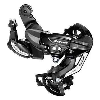 Задний переключатель SHIMANO с прямым креплением, черный RD-TY500 (ERDTY500D) /524-00334 чёрный