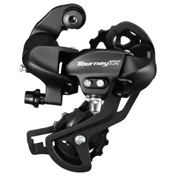 Задний переключатель SHIMANO с прямым креплением, удлиненный, черный, ERDTX800SGSL TOURNEY (MTB) RD-TX800-SGS-L