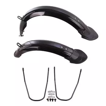 Задний складной комплект защиты, прочный передний 12/14-дюймовый велосипедный брызговик, грязевое колесо