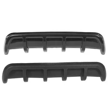 Задний спойлер «Акулий плавник», хвостовая вставка, бампер, диффузор для губ, модифицированный кузов автомобиля Glossy Black