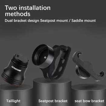 Задний стоп-сигнал для велосипеда, мотоцикла, предупреждающий задний фонарь, стоп-сигнал, светодиодная полоса, датчик торможения, ночной свет для езды