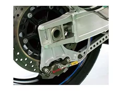 Задний суппорт ACTIVE Bike, серебристый, шаг 84 мм, стандартная спецификация YAMAHA XJR1300 для внутреннего рынка 1470061SN (2POT и диаметр) 00 - 15 серебряный