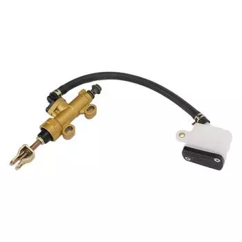 Задний тормозной насос мотоцикла, комплект главного цилиндра, гидравлический с бачком, универсальный для мотоцикла, квадроцикла Square Oil Cup