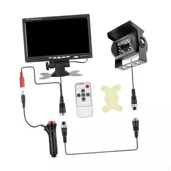 Задний вид 7-дюймовый экран Теплоотдача Высокое разрешение 6 Вт Аксессуары 6M