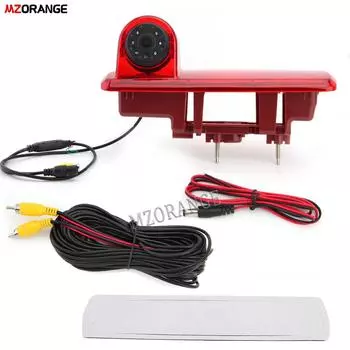 Задний вид автомобиля, третий стоп-сигнал с камерой для OPEL VIVARO, для RENAULT Trafic 3 MK2, для Nissan NV300 X82 2015-ON, сборка