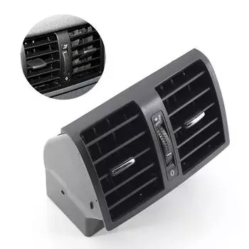 Задний воздухозаборник кондиционера 1TD819203A для VW Touran Caddy 2004 2005 2008 2011 2012 2013 2014 2015 чёрный