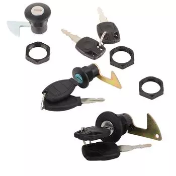 Скутер Монтаж Задний замок Алюминий Пластик для электрических мотоциклов Багажник для хранения A Long Hook