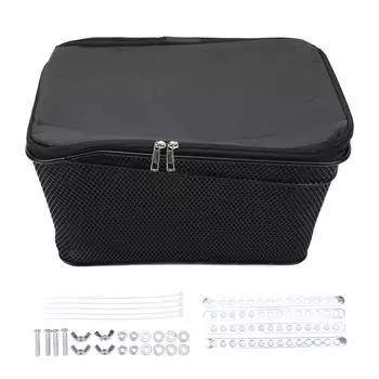 Задняя корзина для велосипеда емкостью 20 л, 20 кг, подшипник, водонепроницаемая сумка для хранения на открытом воздухе