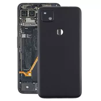 Задняя крышка аккумулятора для Google Pixel 4a(черный) чёрный
