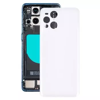 Задняя крышка аккумулятора для OPPO Find X3 Pro/Find X3 чёрный