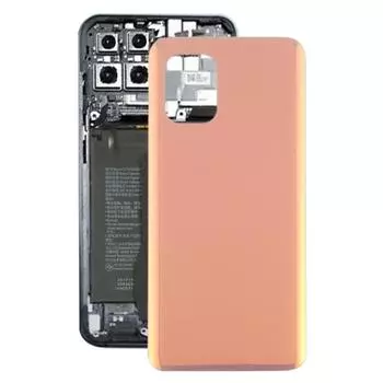 Задняя крышка аккумулятора из стеклянного материала для Xiaomi Mi 10 Lite 5G/Mi 10 Youth 5G золотистый