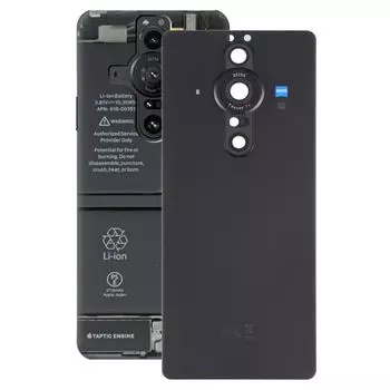 Задняя крышка аккумуляторного отсека для Sony Xperia Pro-I/Sony Xperia 1 II с крышкой объектива камеры Sony Xperia Pro-I