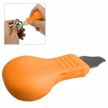 Задняя крышка часов, деформирующий нож, ручка, устройство для снятия задней крышки часов, рычаг, инструмент для ремонта оранжевый