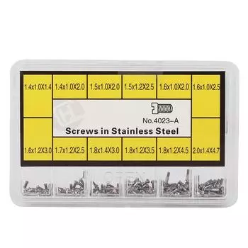 Задняя крышка часов из нержавеющей стали, винт, инструменты для ремонта часов, аксессуар для часовщика (4023-А)