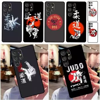 Задняя крышка для дзюдо для Samsung Galaxy S20 FE S21 FE S22 Ultra Note 20 10 S8 S9 S10 S22 Plus Galaxy S10