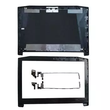 Задняя крышка ЖК-дисплея с винтами, рамкой и петлями для Acer Nitro 5 An515-41 An515-51 An515-53 N17C1