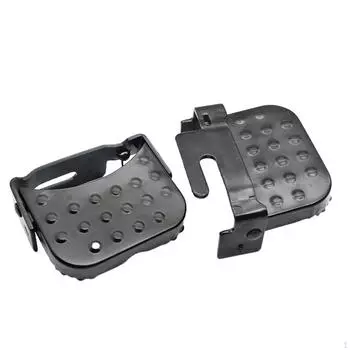 Задняя педаль велосипеда, электрическая подножка, противоскользящая легкая складная подставка для ног, педали для сиденья 11.8cmx9.8cm