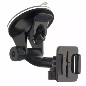 Задняя подставка для видеокамеры для Go Pro, держатель для автомобиля, крепление на лобовое стекло, присоска, кронштейн для камеры движения чёрный