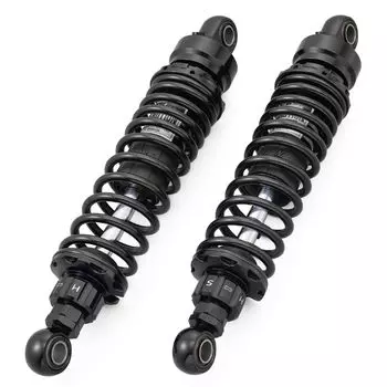 Задняя подвеска мотоцикла Daytona, только установка, длина, регулировка демпфирования, начальная регулировка, регулируемый задний амортизатор, черный корпус 15703 SR400/500