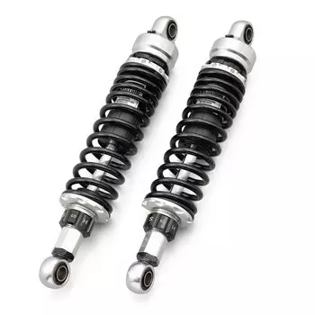 Задняя подвеска мотоцикла Daytona Заниженная по сравнению с 20 уровнями амортизации Улучшенная езда Регулируемая заниженная задняя часть Серебристый 97903 GB350/S (21–23) чёрный