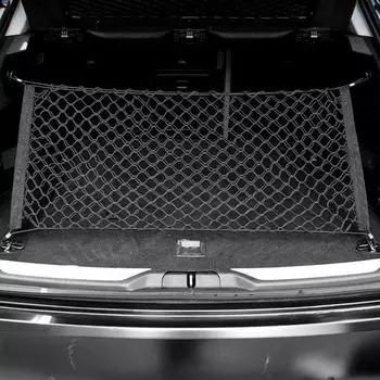 Задняя сетка багажника Не двухслойная/однослойная, легко разрушается, устойчива к коррозии, прочна. A