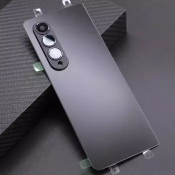 Задняя стеклянная крышка аккумуляторного отсека для Samsung Galaxy Z Fold 4, F936, панель корпуса задней двери, объектив камеры, клеи, зелёный