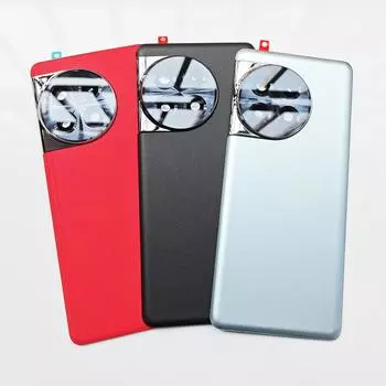 Задняя стеклянная крышка для запасной батареи задней двери OnePlus 11R, задняя крышка корпуса Ace 2 с объективом камеры Galactic Silver
