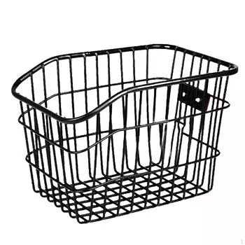 Задняя велосипедная корзина, быстросъемная, универсальная для езды на велосипеде по дорогам на открытом воздухе