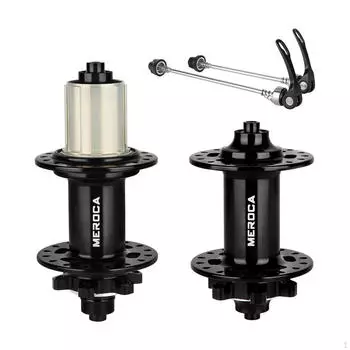 Задняя велосипедная втулка с механизмом быстрого снятия black