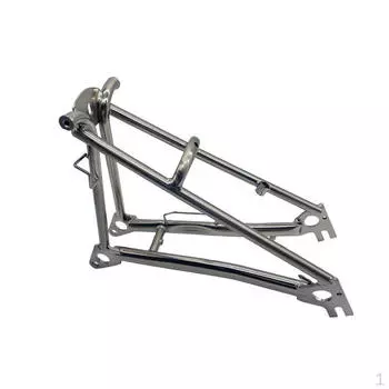 Задняя вилка для складного велосипеда, сверхлегкая стойка из гальванизированной стали, велосипед